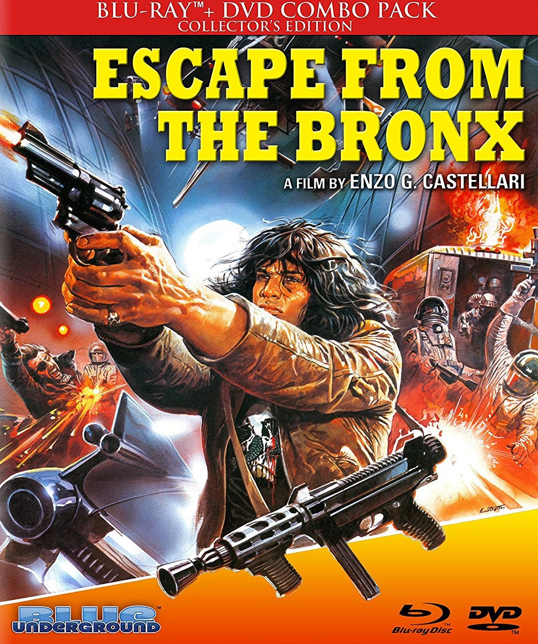 Escape From The Bronx Blu-Ray/dvd Blu-Ray