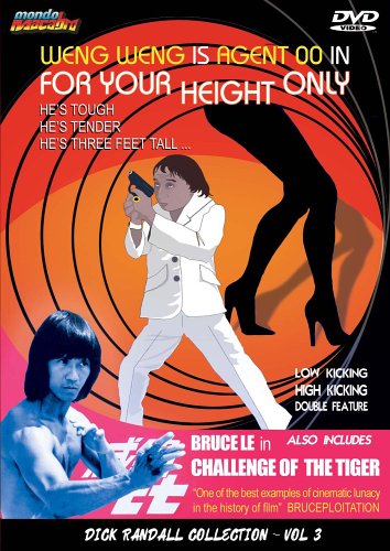 For Your Height Only / Challenge Of The Tiger Dvd