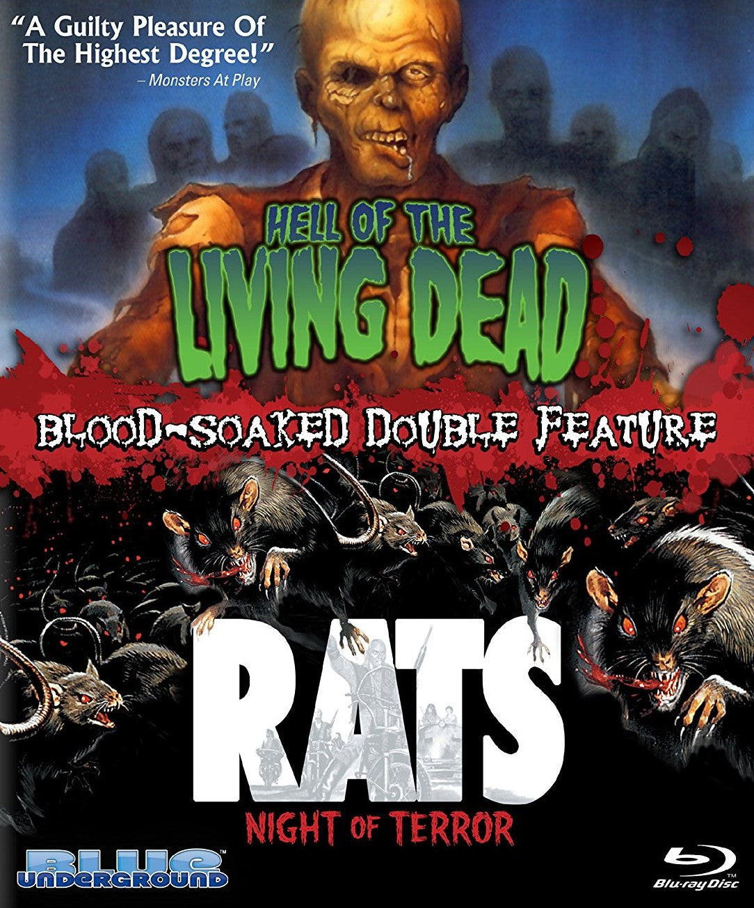 Hell Of The Living Dead / Rats: Night Terror Blu-Ray Blu-Ray