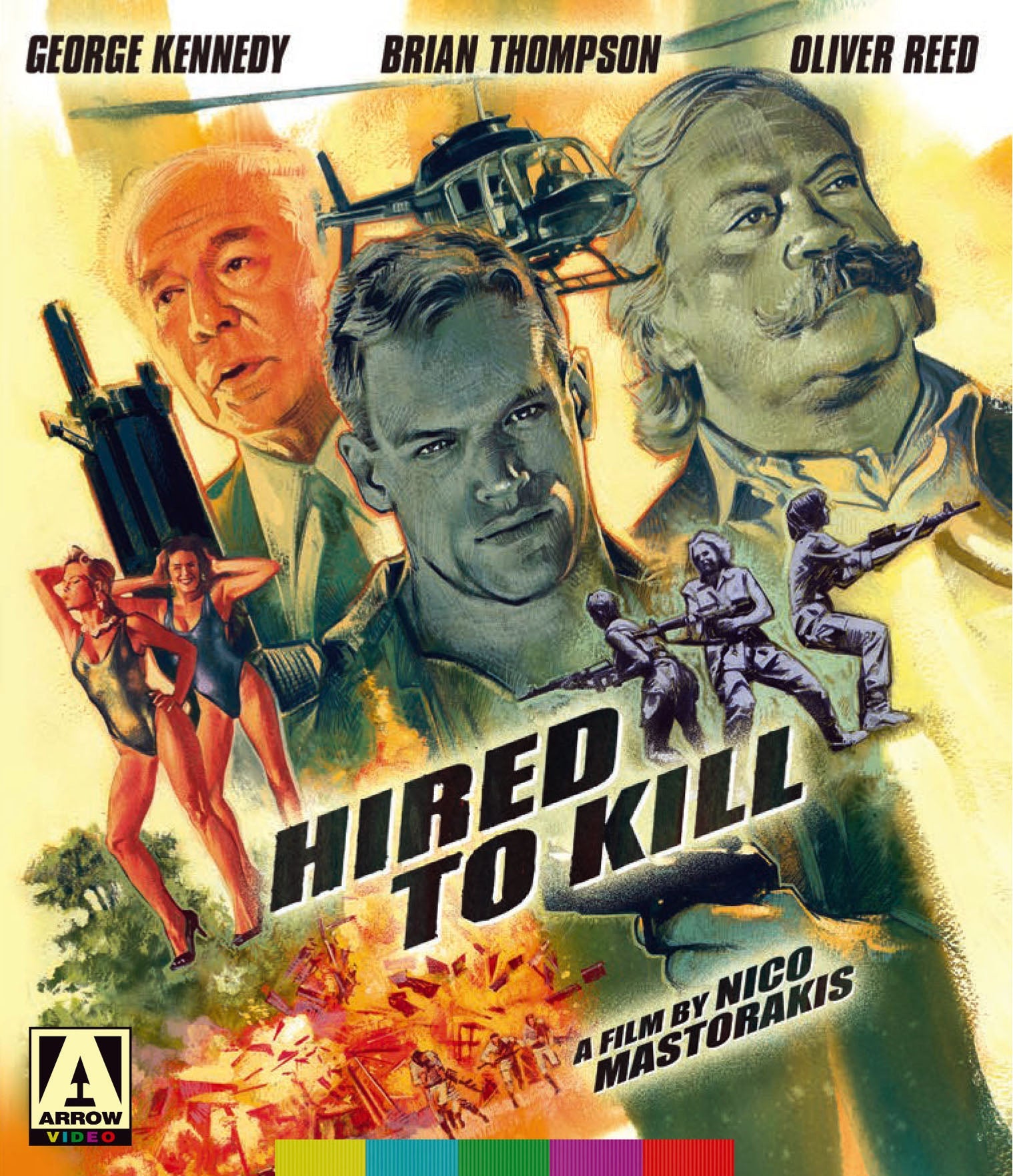 Hired To Kill Blu-Ray/dvd Blu-Ray