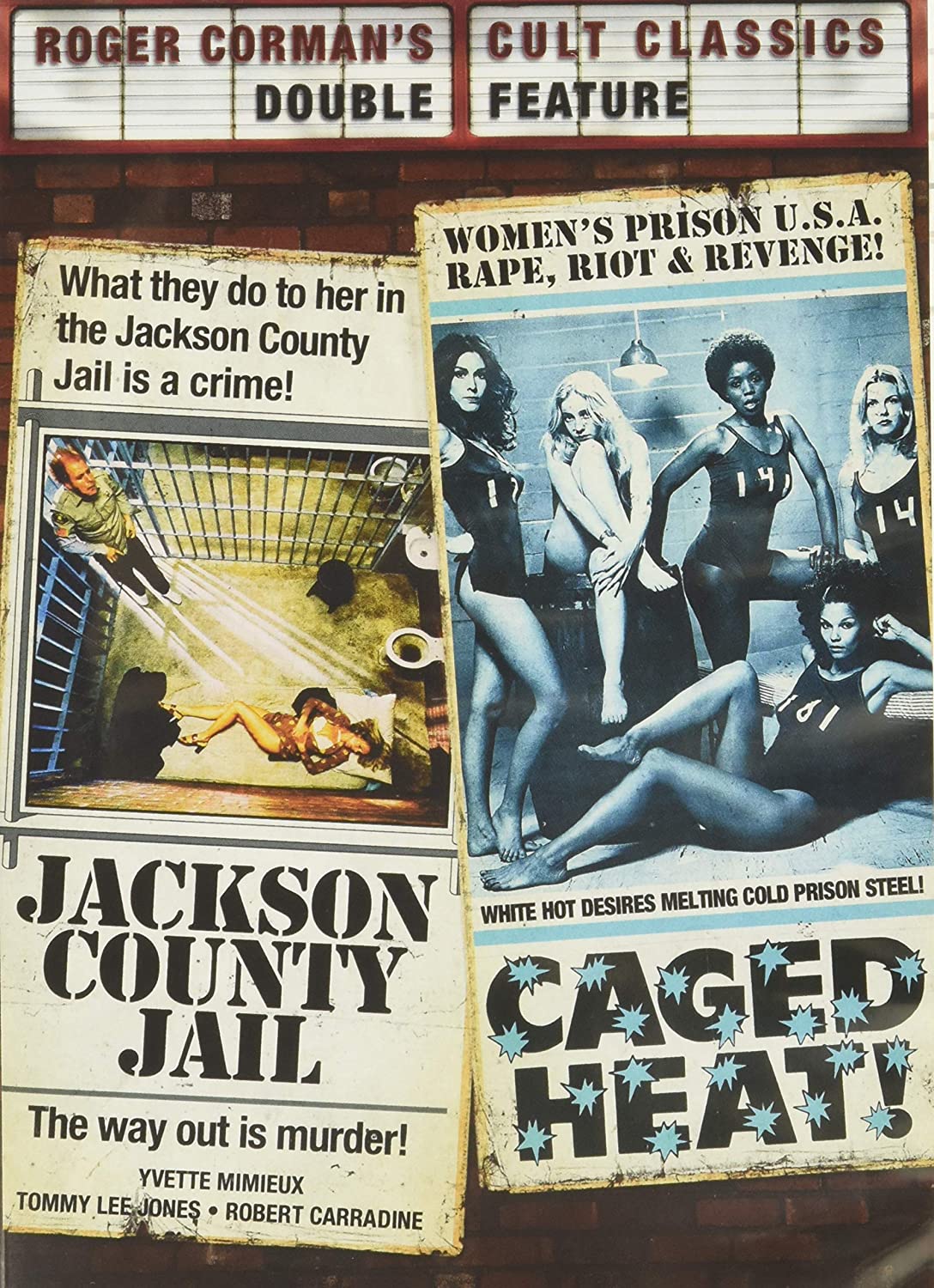 Jackson County Jail / Caged Heat Dvd