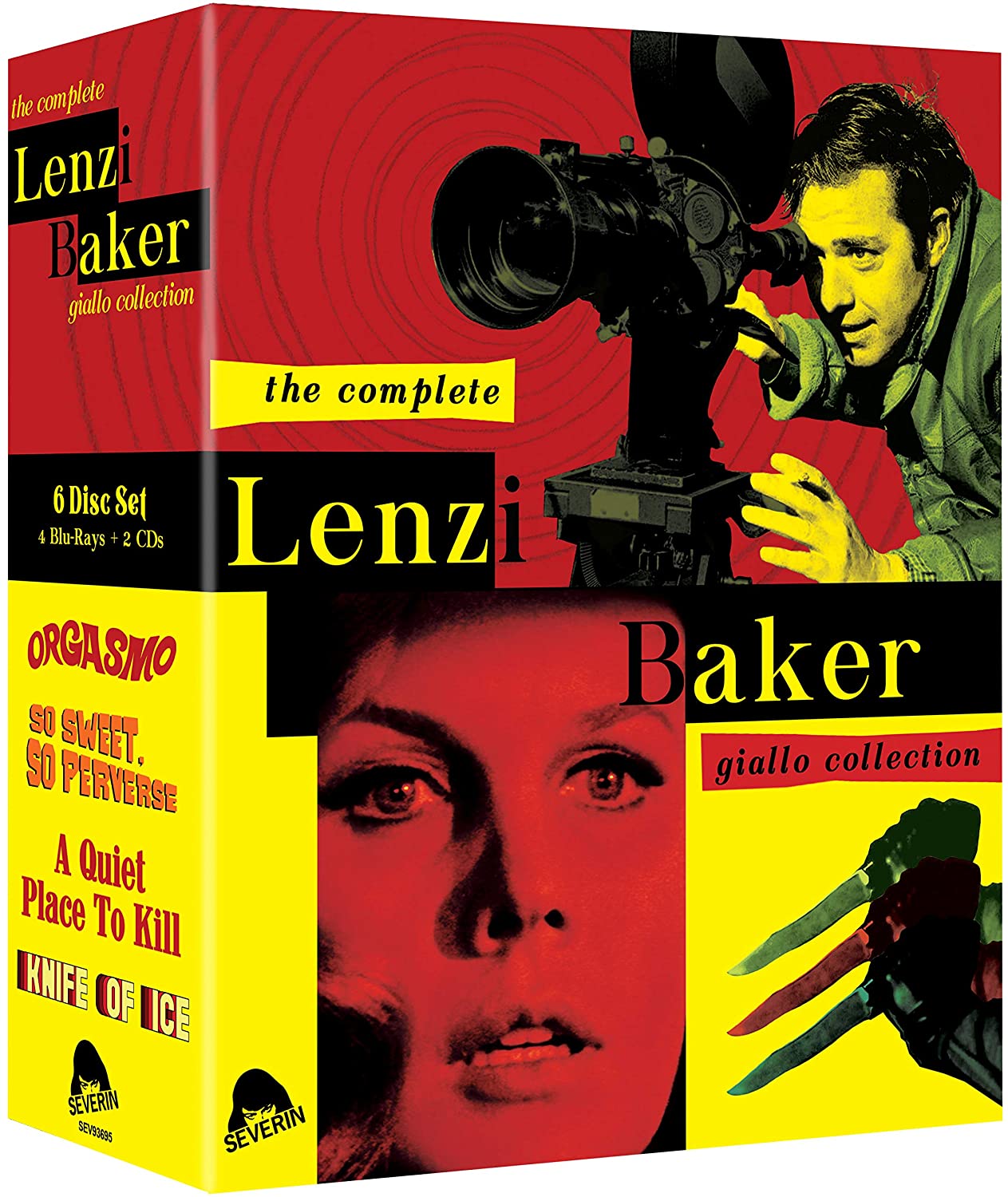 The Complete Lenzi/baker Giallo Collection (Limited Edition) Blu-Ray/cd Blu-Ray