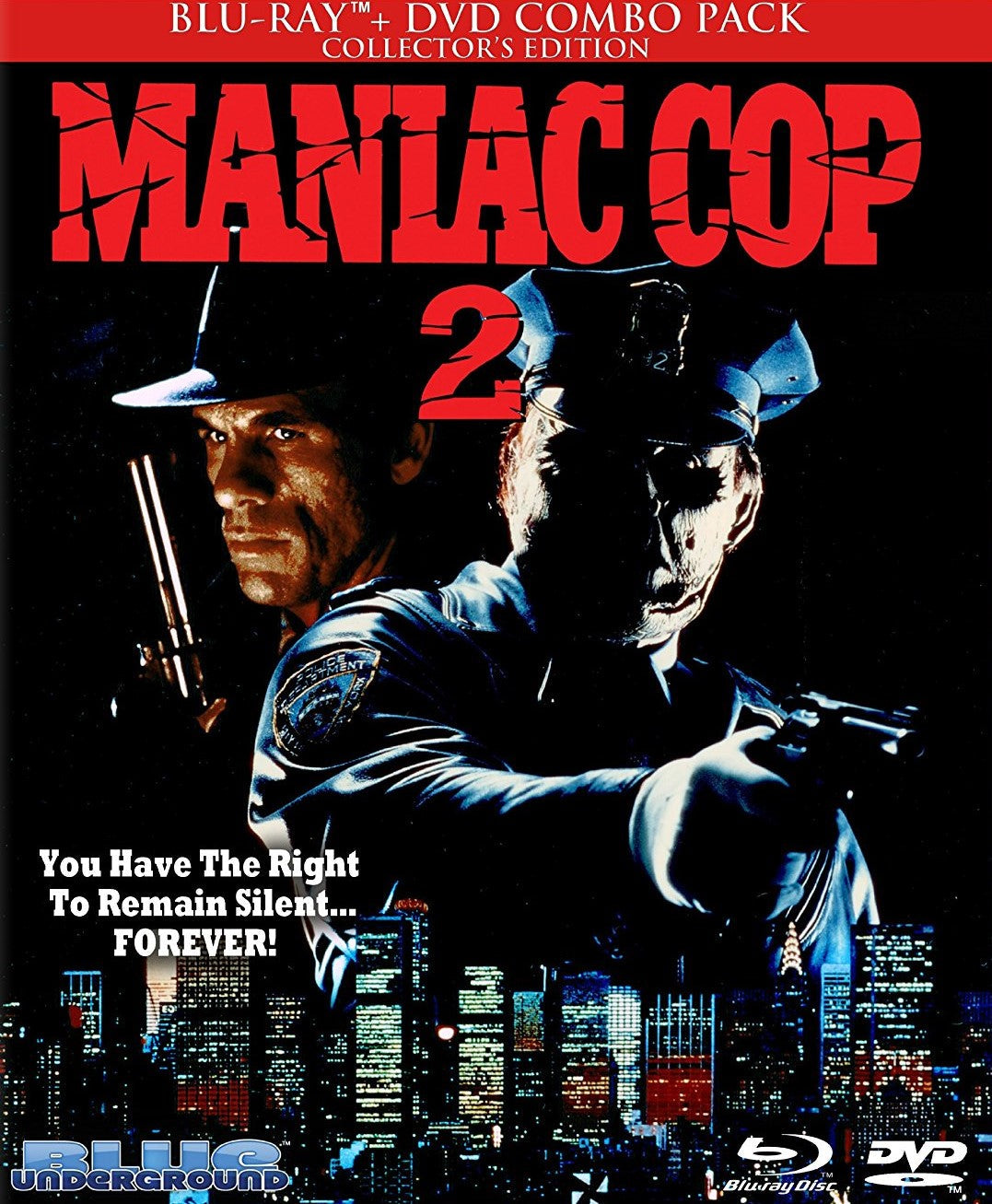 Maniac Cop 2 (Collectors Edition) Blu-Ray/dvd Blu-Ray