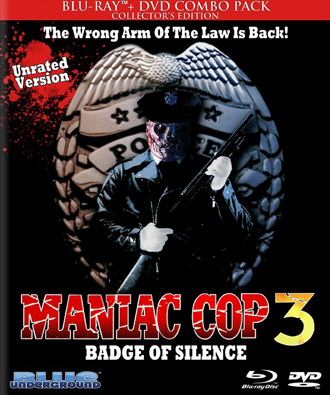 Maniac Cop 3 (Collectors Edition) Blu-Ray/dvd Blu-Ray