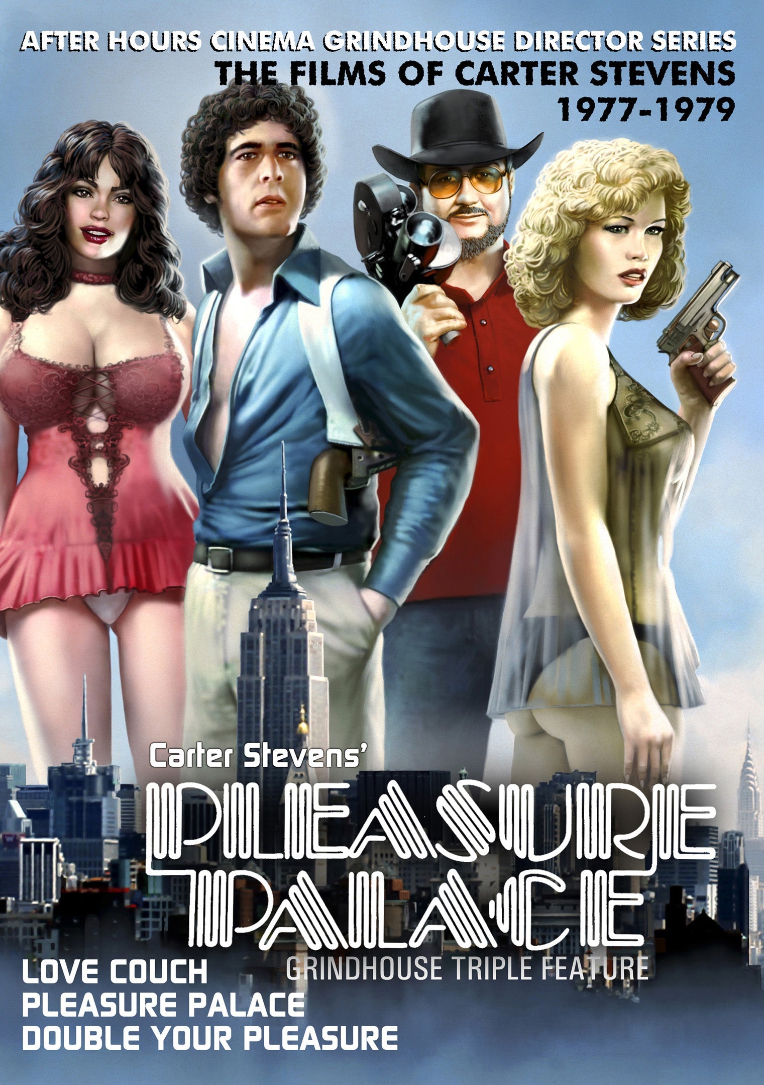 Pleasure Palace Grindhouse Triple Feature Dvd
