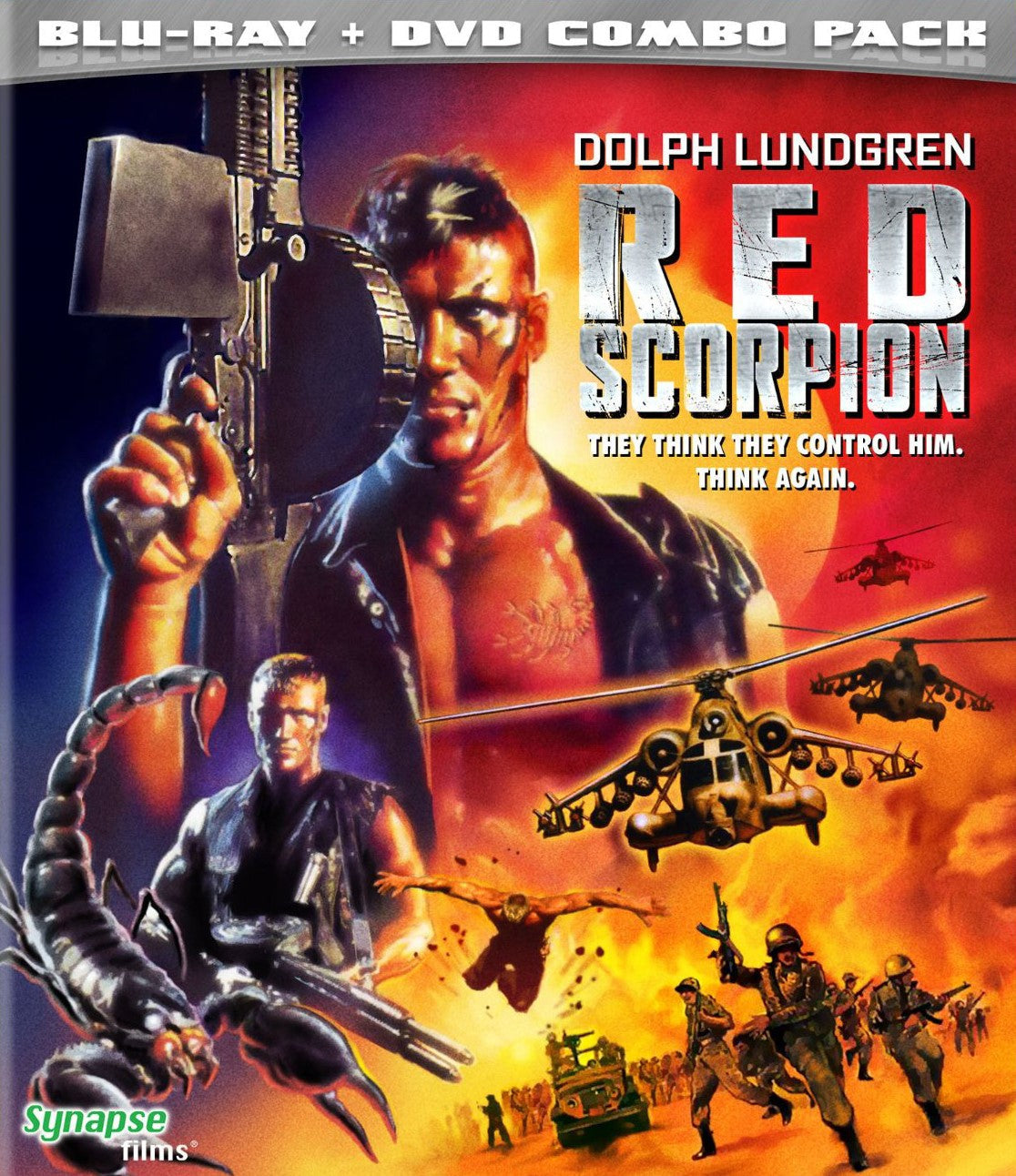 Red Scorpion Blu-Ray/dvd Blu-Ray