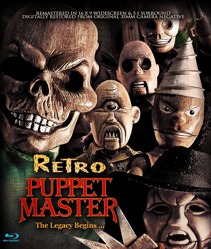 Retro Puppet Master Blu-Ray Blu-Ray
