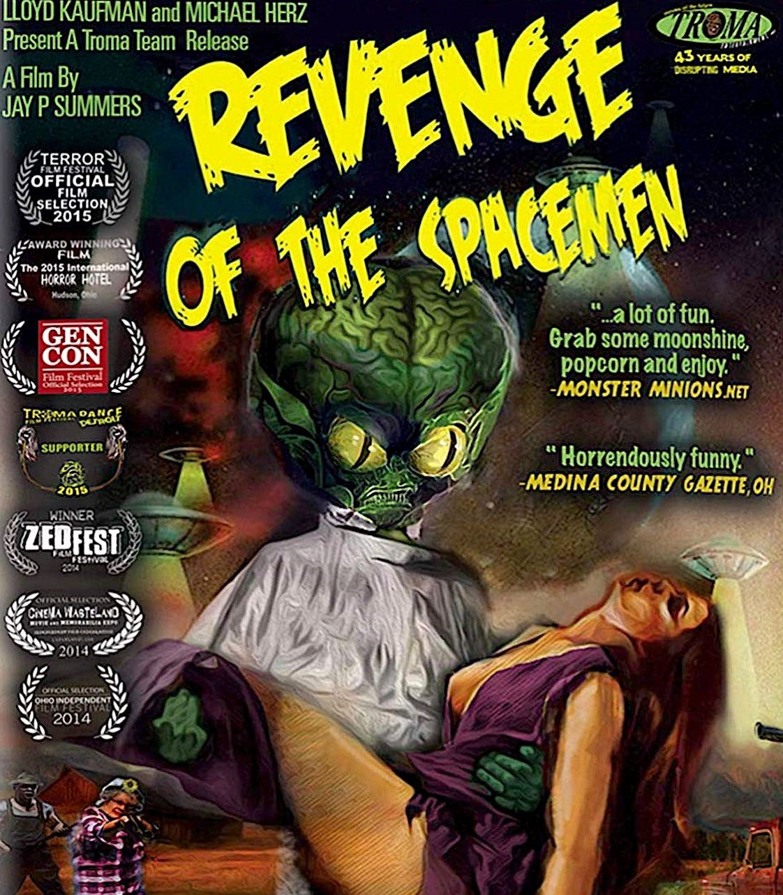 Revenge Of The Spacemen Blu-Ray Blu-Ray