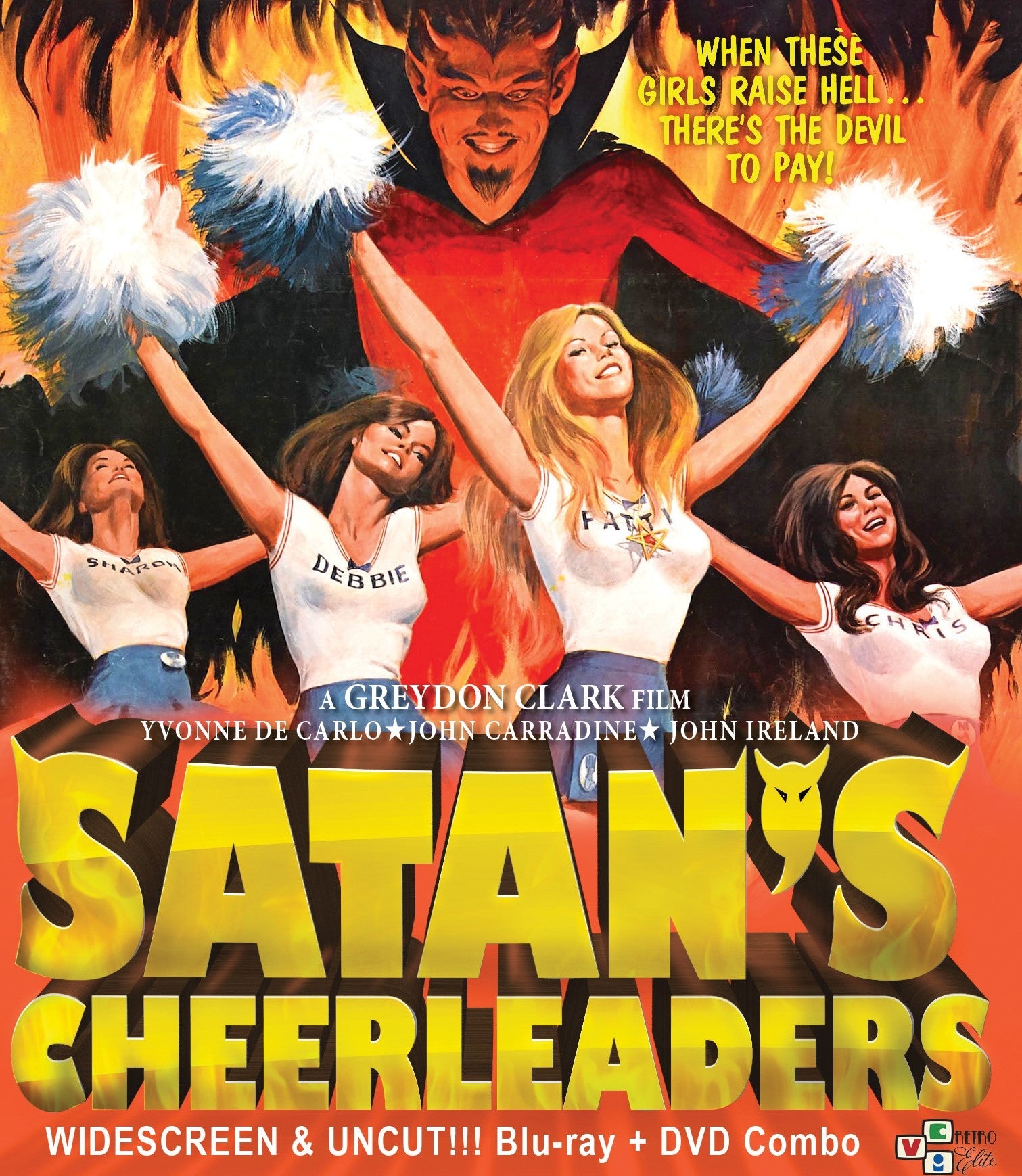 Satans Cheerleaders Blu-Ray/dvd Blu-Ray