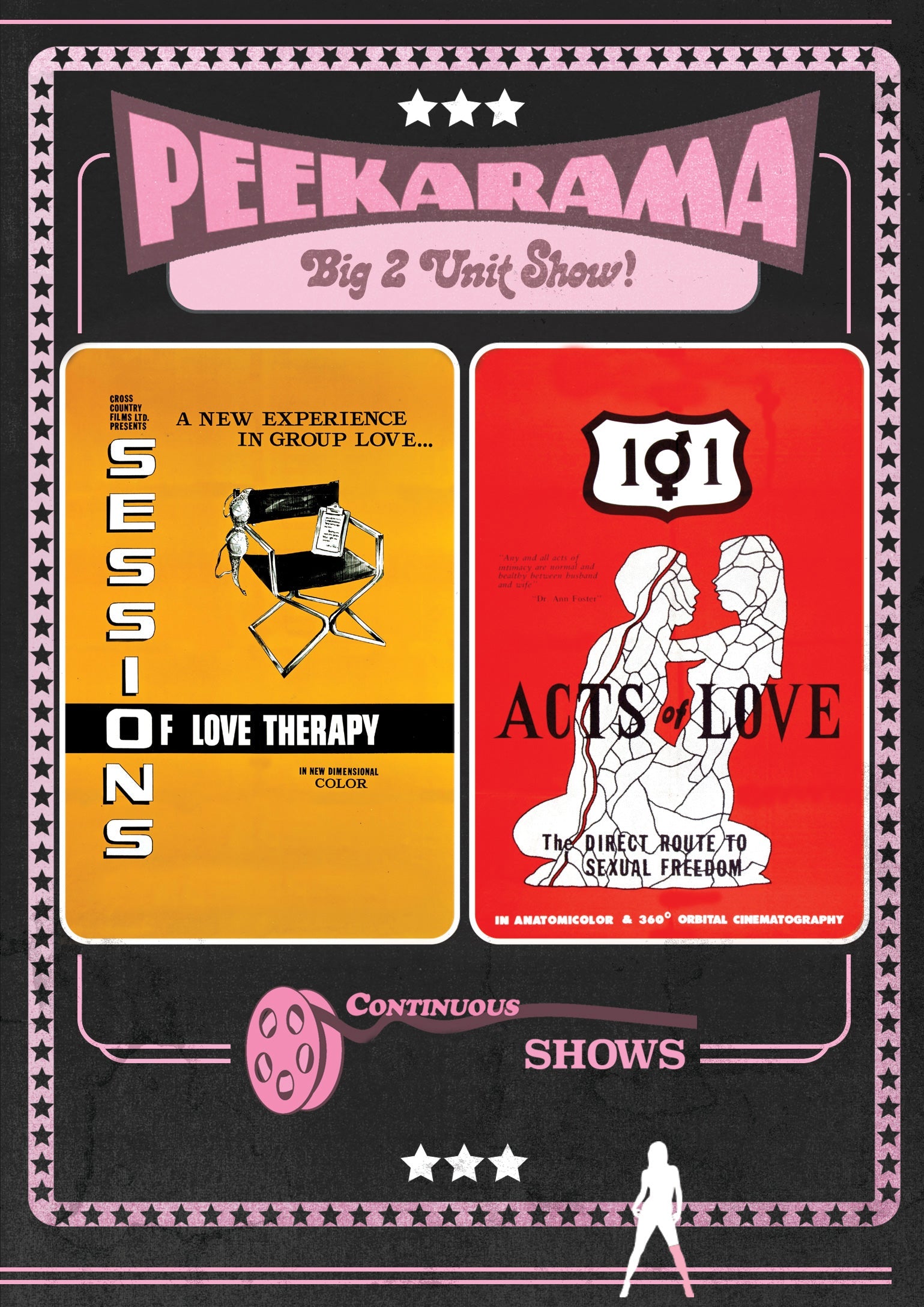 Sessions Of Love Therapy / 101 Acts Dvd