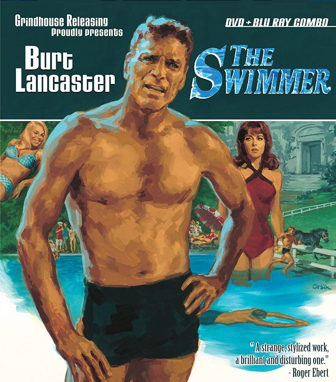 The Swimmer Blu-Ray/dvd Blu-Ray