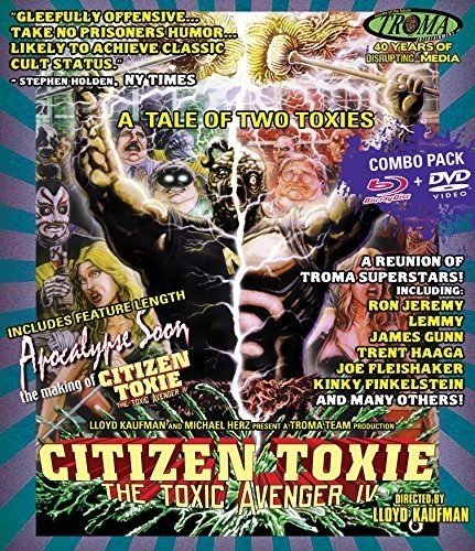Citizen Toxie: The Toxic Avenger Part Iv Blu-Ray/dvd Blu-Ray