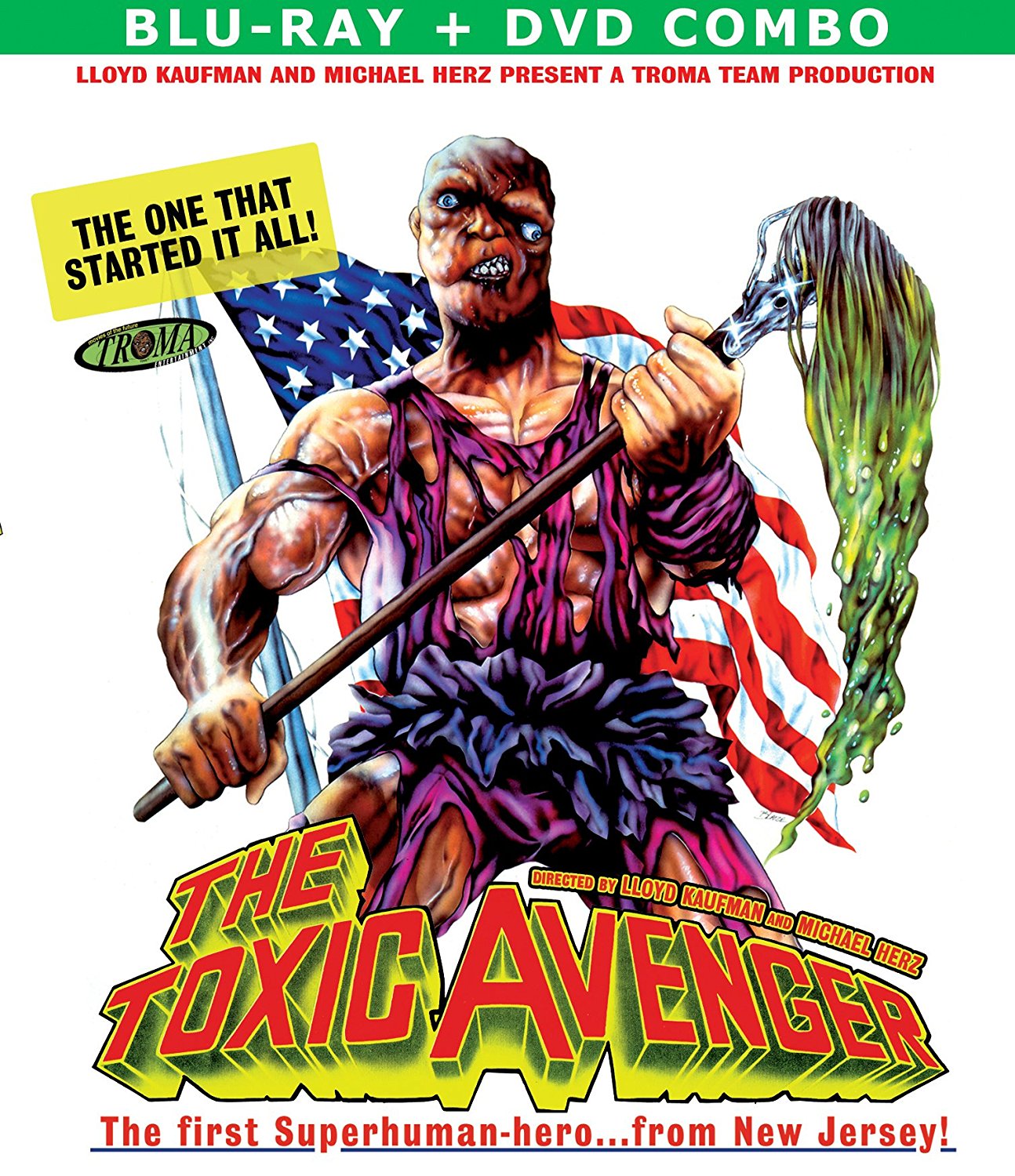 The Toxic Avenger Blu-Ray/dvd Blu-Ray