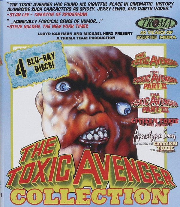 The Toxic Avenger Collection Blu-Ray Blu-Ray