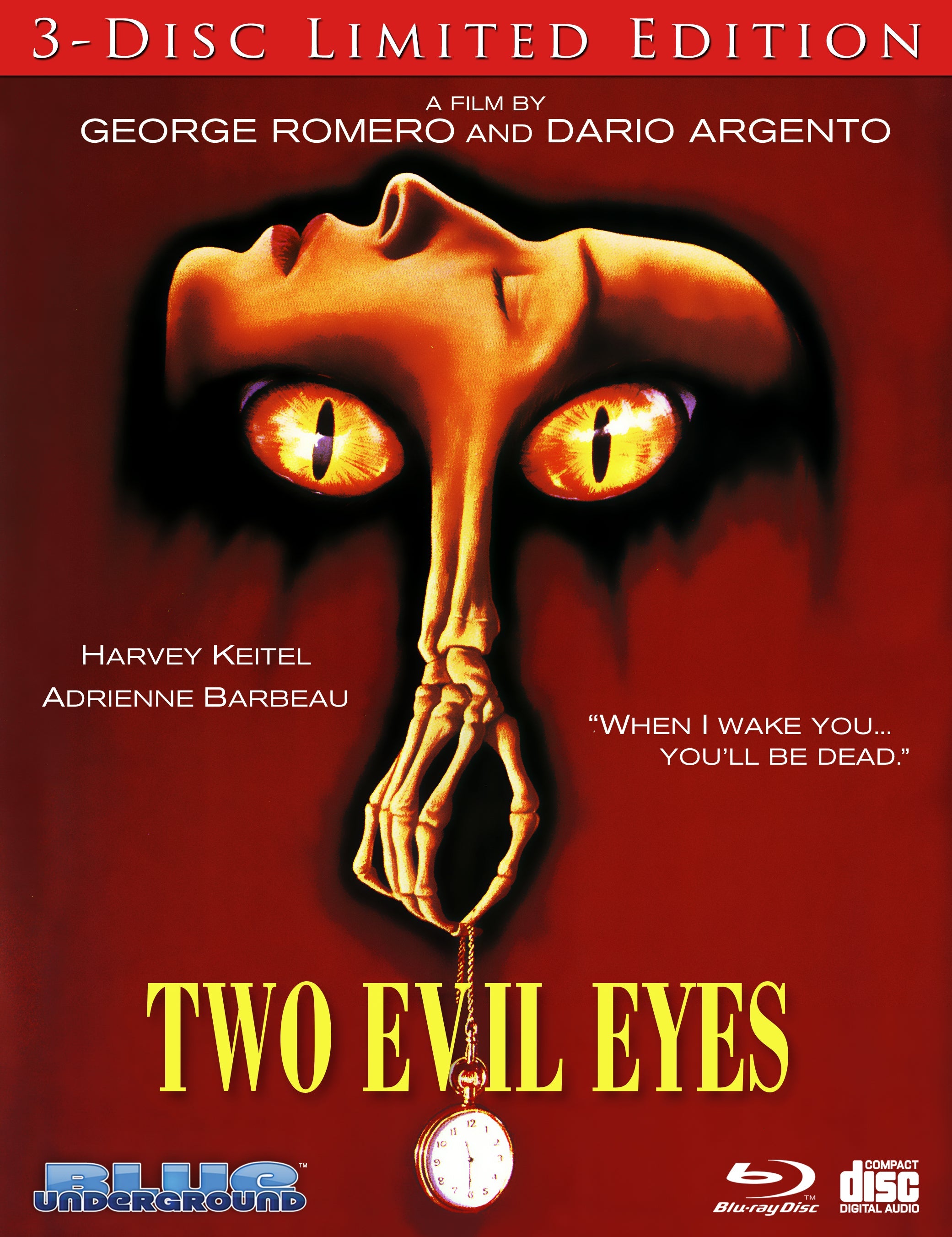 Two Evil Eyes (Limited Edition) Blu-Ray/cd Blu-Ray