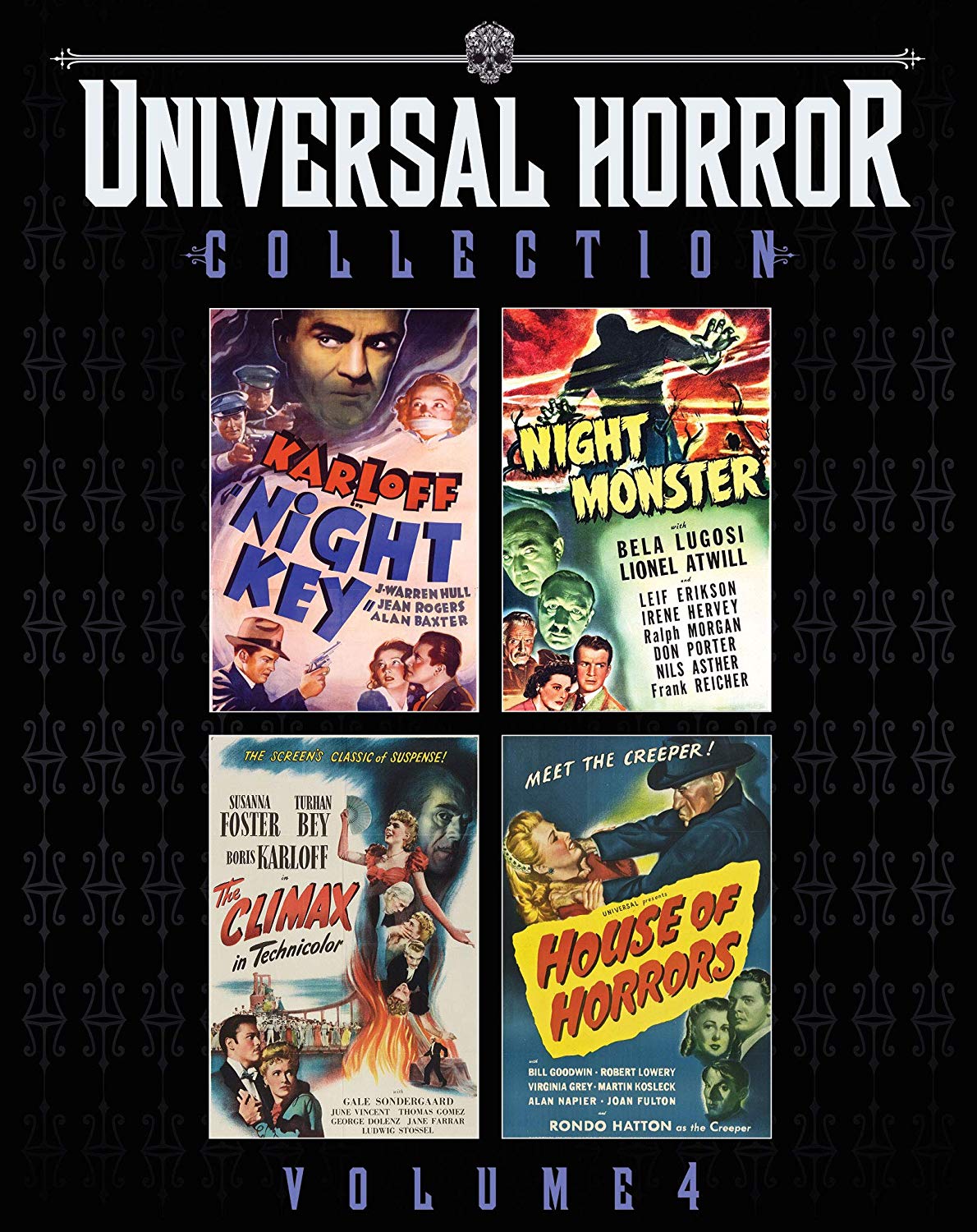 Universal Horror Collection Volume 4 Blu-Ray Blu-Ray