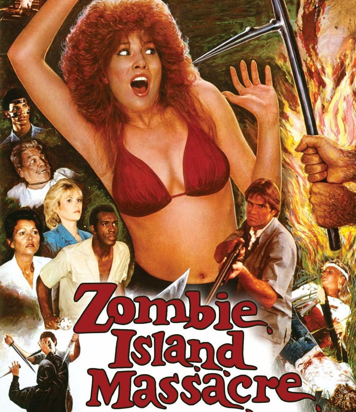 Zombie Island Massacre Blu-Ray/dvd Blu-Ray